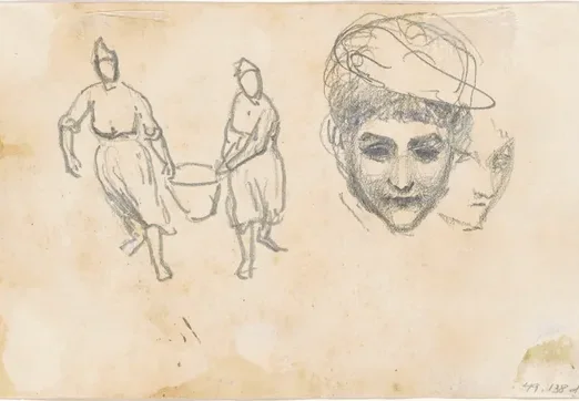 Studies of Peasants [verso]