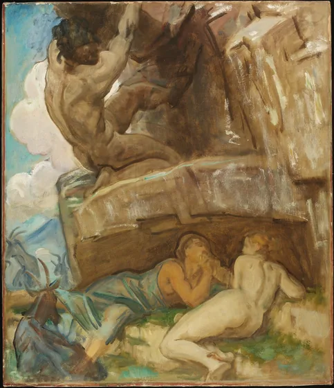 Study for "Acis and Galatea," Museum of Fine Arts, Boston