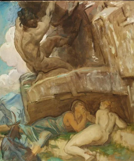 Study for "Acis and Galatea," Museum of Fine Arts, Boston