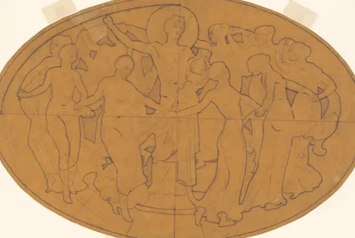 Study for "Apollo and the Muses"