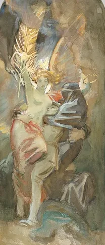 Study for "Death and Victory"
