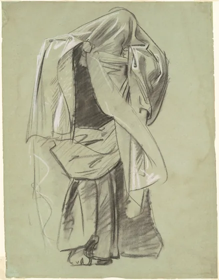 Study for "Frieze of Prophets"