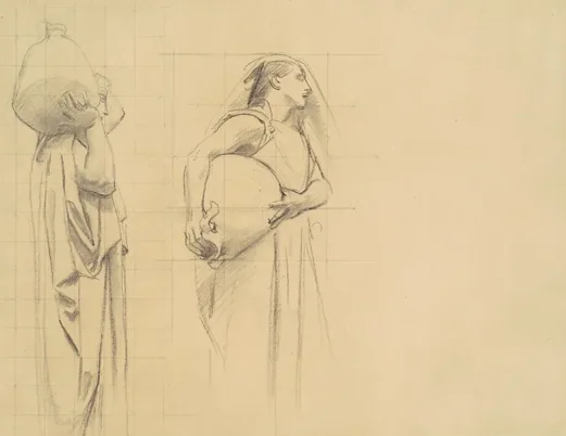 Study for "The Danaïdes"