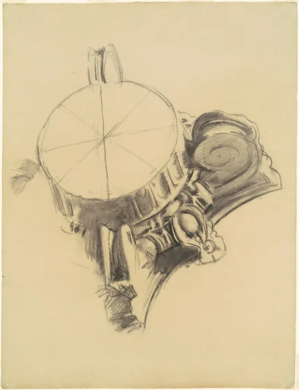 Study for "The Fall of Gog and Magog"