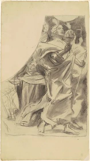 Study for "Triumph of Religion"