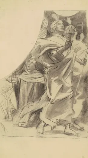 Study for "Triumph of Religion"