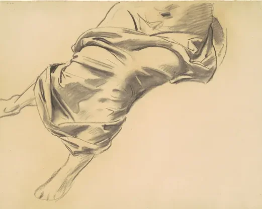 Study of a Draped Figure