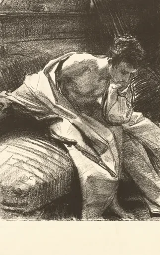 Study of a Seated Man