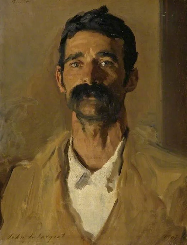 Estudio de un campesino siciliano