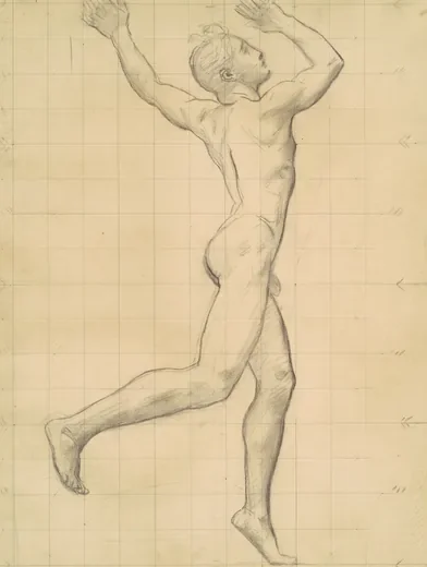 Study of Apollo for "Apollo and Daphne"