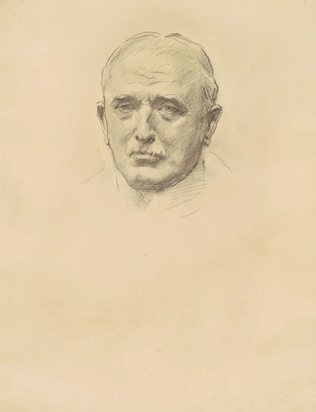 Étude du maréchal John French pour « Officiers généraux de la Première Guerre mondiale »