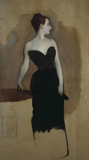 Study of Mme Gautreau