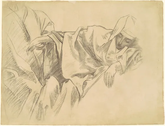 Study of the Crucifixion for "Fifteen Mysteries of the Rosary"