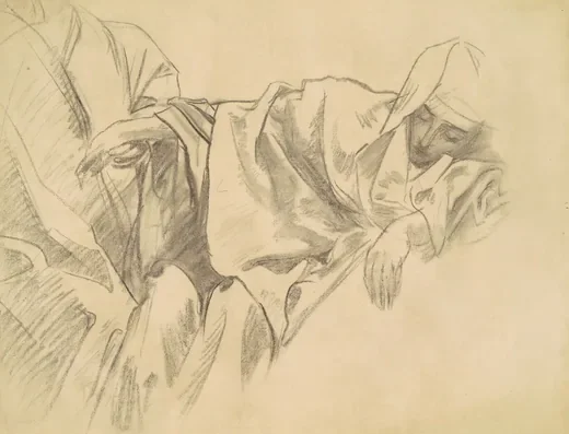 Study of the Crucifixion for "Fifteen Mysteries of the Rosary"