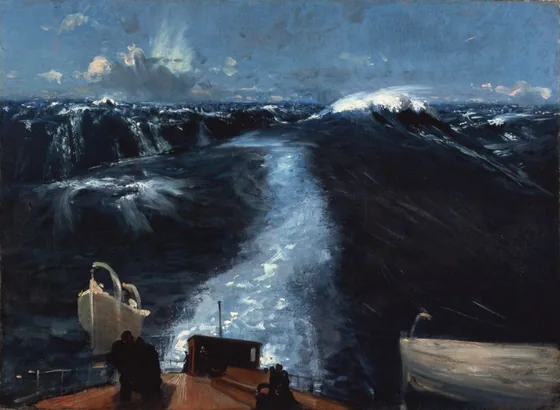Tempête sur l'Atlantique