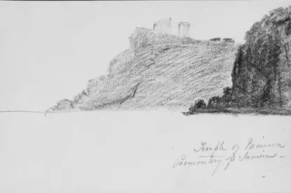 Temple of Minerva (from Sketchbook)