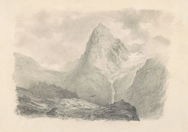 Les Alpes [recto]