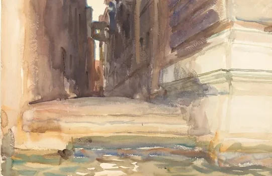 The Calle della Rosa with the Monte di Pietà, Venice