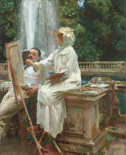 The Fountain, Villa Torlonia, Frascati, Italy