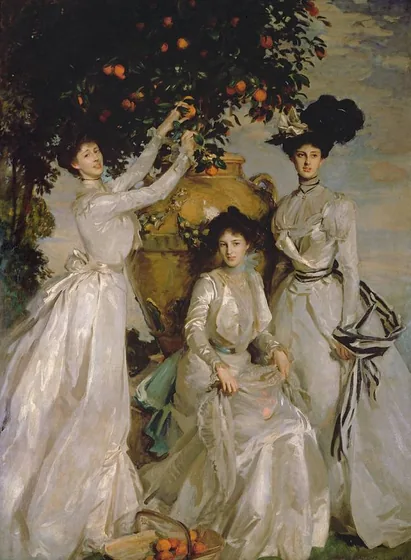 The Ladies Alexandra, Mary and Theo Acheson