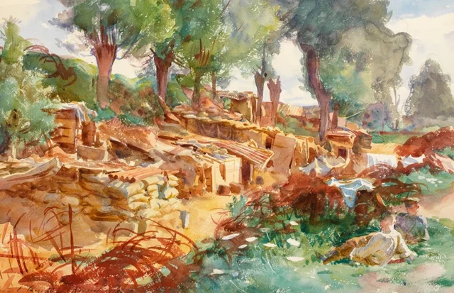 Le Chemin creux, Ransart