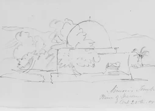 Tomb, Plain of Sharon, 1904 (from Sketchbook)