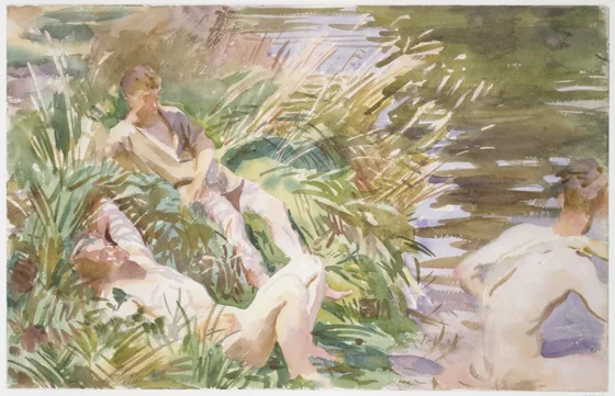 Tommies Bathing