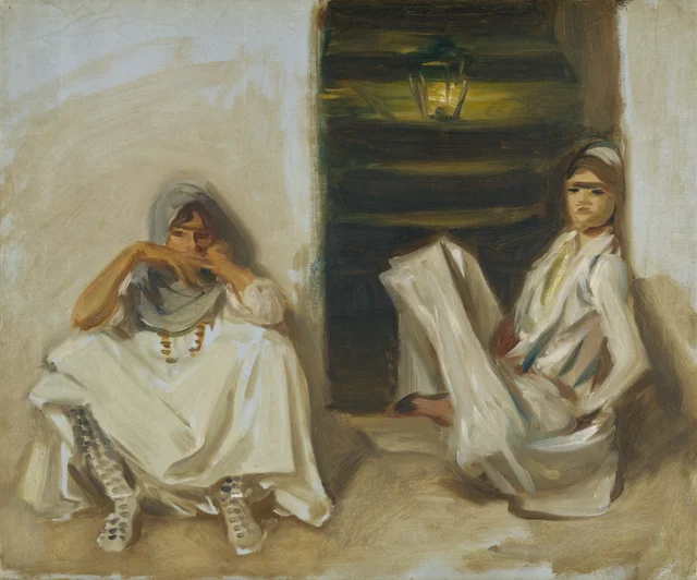 Dos mujeres árabes