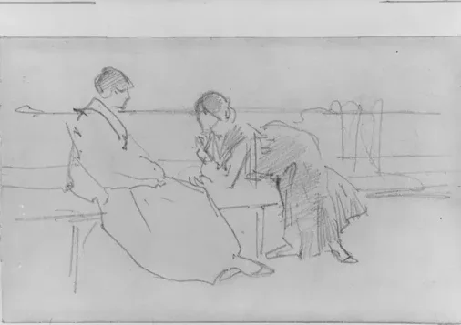 Two Seated Women