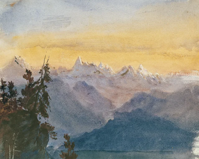 Vue du mont Pilate