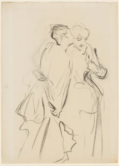 Whispers (Virginie Amélie Avegno Gautreau and a Friend)