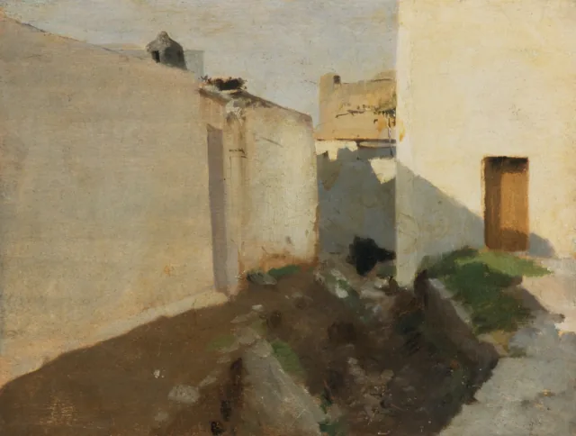 Murs blancs au soleil, Maroc