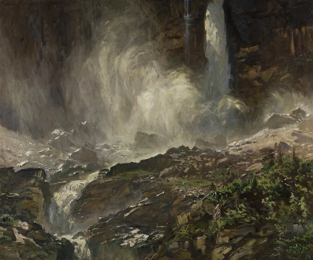 Les Chutes Yoho, John Singer Sargent