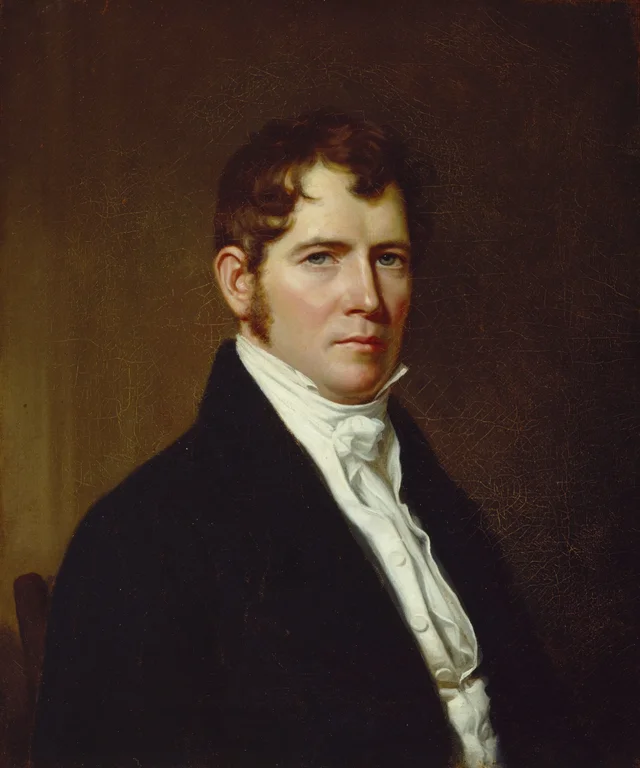 Retrato de hombre, John Vanderlyn