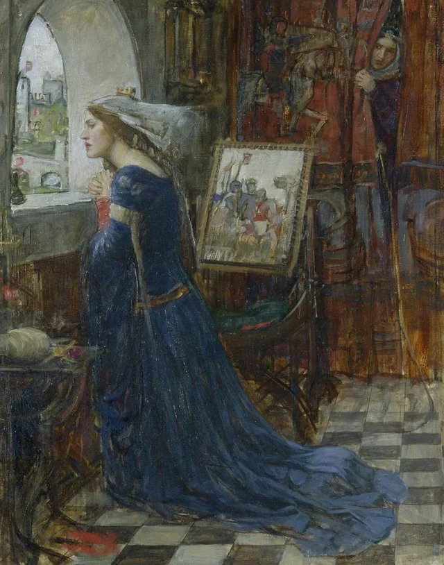 La belle Rosemonde, John William Waterhouse