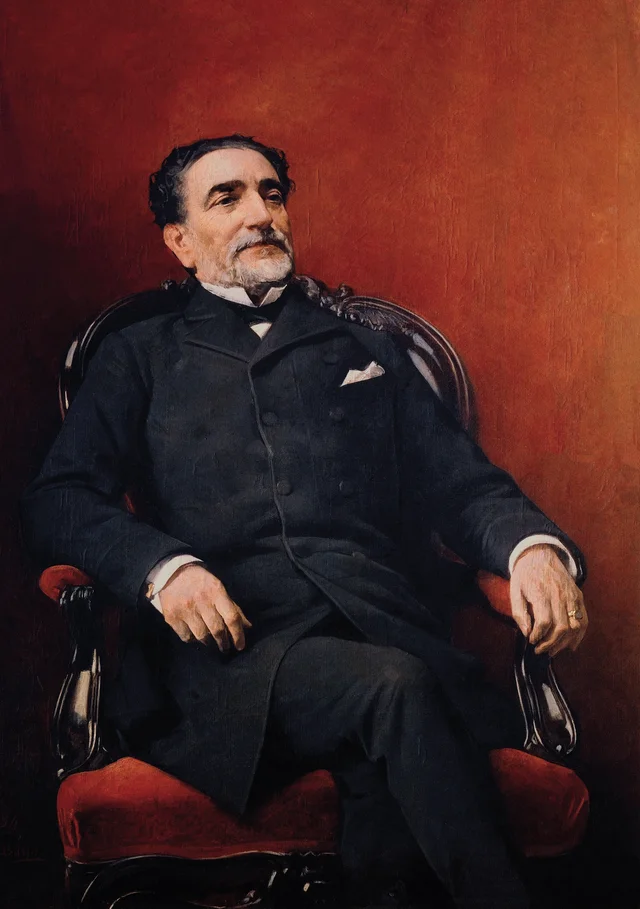 Don Práxedes Mateo Sagasta Escolar, José Casado del Alisal