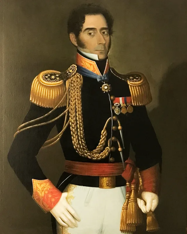 Retrato de Juan Gregorio de Las Heras, José Gil de Castro