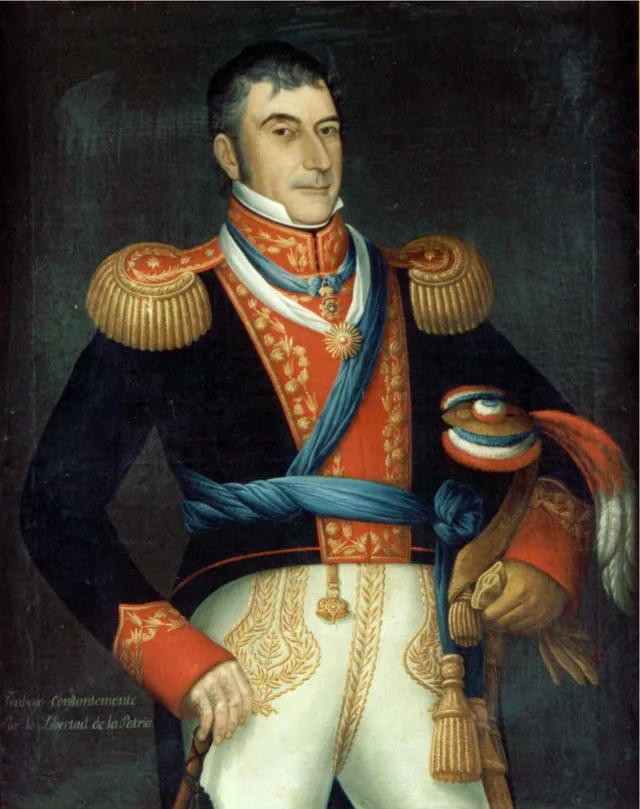 Retrato do marechal de campo Luis de la Cruz y Goyeneche, José Gil de Castro