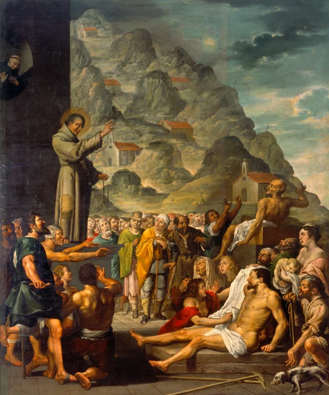 Escenas de la vida de san Salvador de Horta, José Juárez