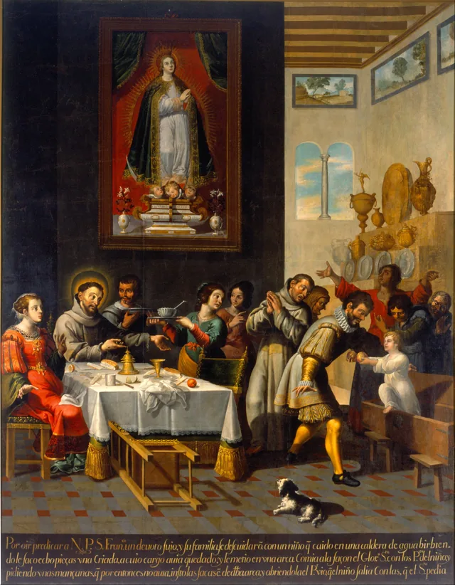 O Milagre de São Francisco de Assis, José Juárez