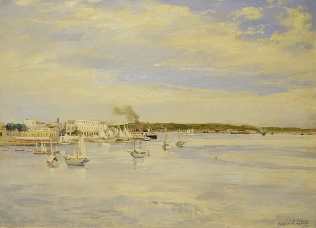 A Baía de Havana, José María Velasco