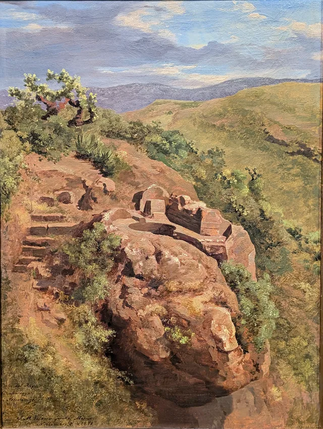 O Banho de Nezahualcóyotl, José María Velasco