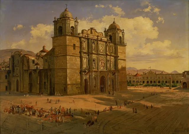 La Cathédrale d'Oaxaca