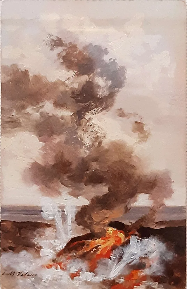 Erupção, José María Velasco