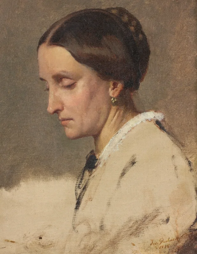 Portrait of a Woman, Josef Danhauser