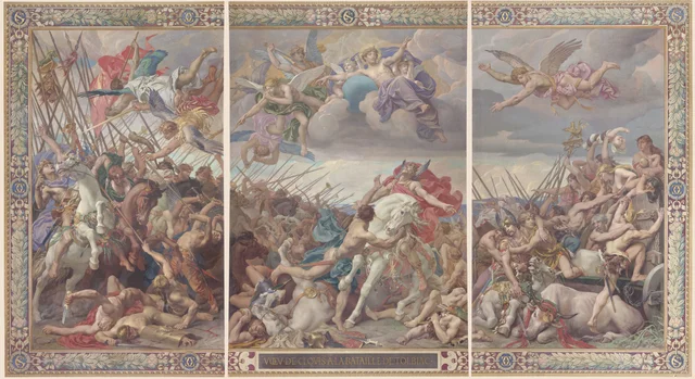 La batalla de Tolbiac, Joseph Blanc