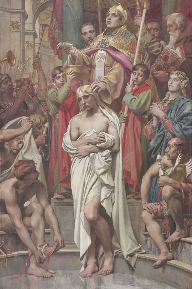The Baptism of Clovis, Joseph Blanc