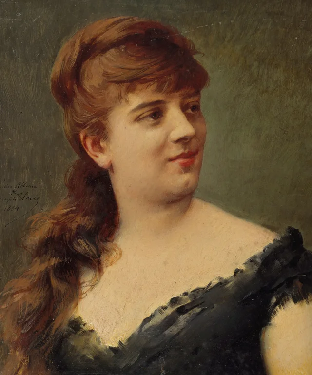 Portrait of Sophie Croizette (1847-1901), Member of the Comédie-Française, Joseph Blanc
