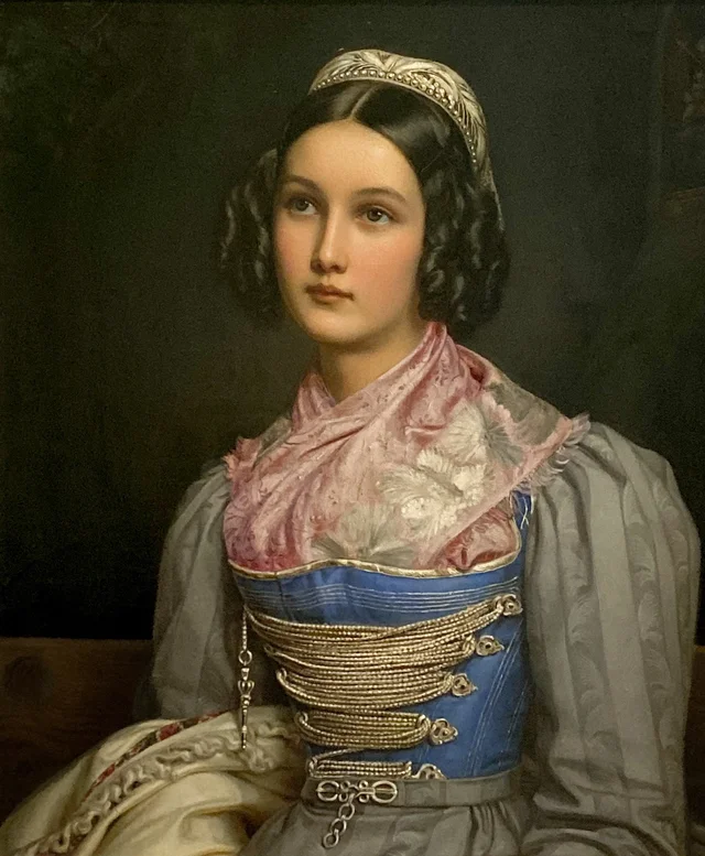 Retrato de Helene Sedlmayr, Joseph Karl Stieler