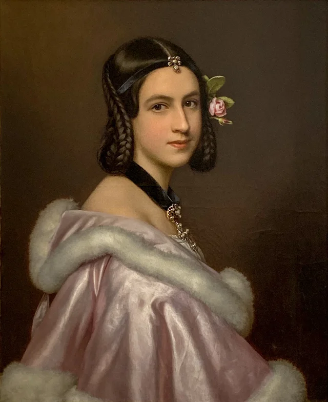 Retrato de Jane Erskine, Joseph Karl Stieler